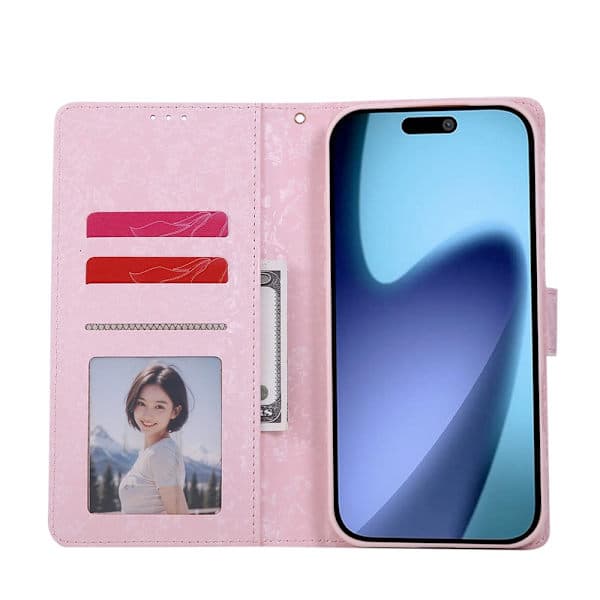 iPhone 17 Pro Max Futteral RFID Skinn Gul Tusenfryd
