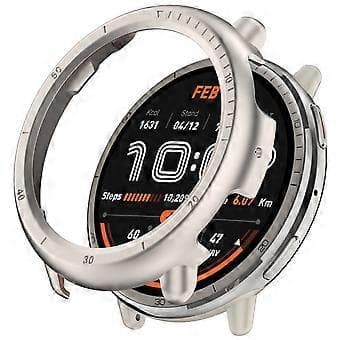 Smartwatch Ram Skydd Semi Skal Ridsefast Hylster Ridsebeskyttelse Etui Stødsikkert til Active 2 A2437 Sort (Sort)