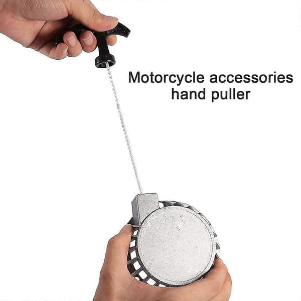 Pull Starter For ATV 49cc Pocket Bike Minimoto Quad, Mini Alloy Pull Starter Replacement Recoil Starter (1pc){EE}