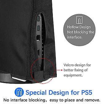 Støvcover Vandtæt Beskyttelsesetui til Sony PS5 Konsol Tilbehør