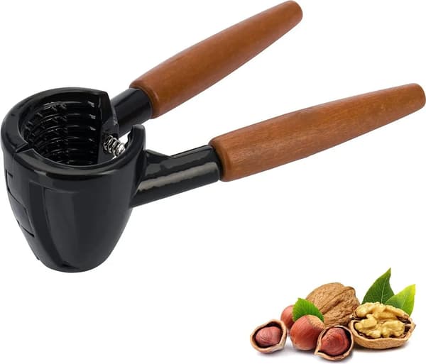 Nutcracker Nut Breaker Nut Opener Bottle Opener Walnut Opener Crack Nuts Nutcracker and Champagne Tongs 2in1 Conical Shape