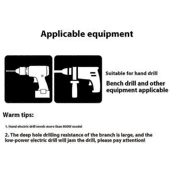 20 x 200 mm Deep Hole Drill Bit with Compatible Length Screw Bit Compatible with Woodworking, Hex Drill Bit Compatible with Electric Drill Bench