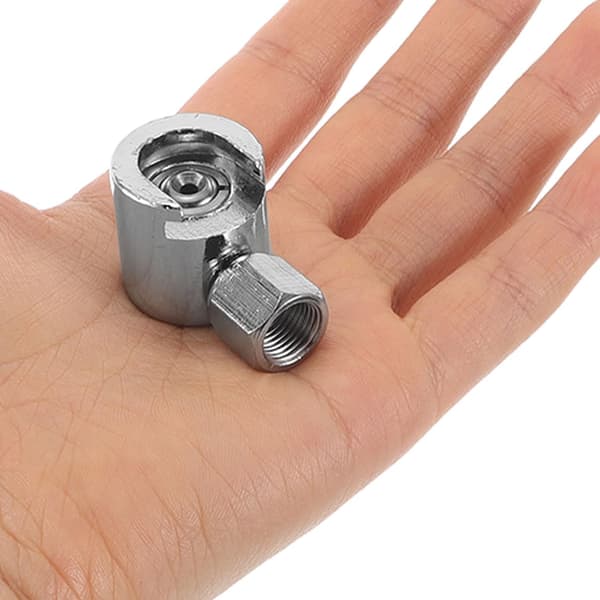 Smörjnippeladapter med knapphuvud och hållbar metallkonstruktion för effektiv anslutning