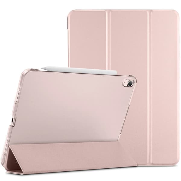 Magnetisk PU-lædercover til iPad Air 4/5/6 & iPad Pro 11 tommer [JUN] pink pink