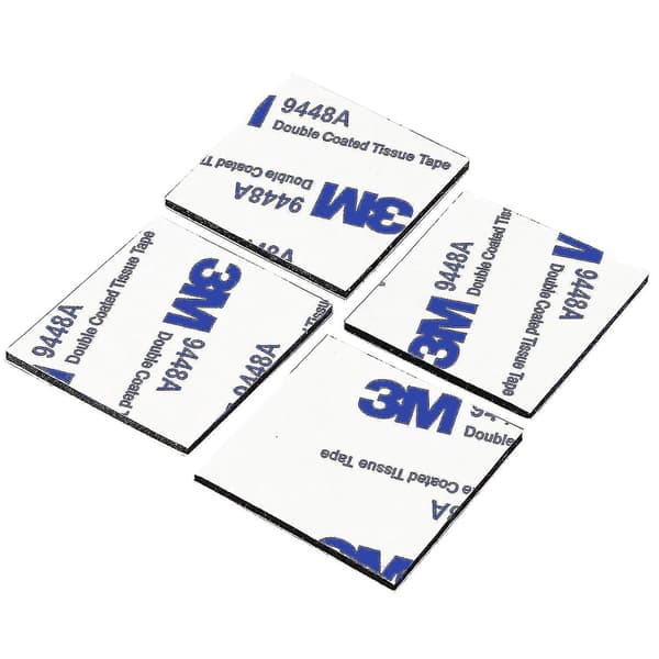 3M Kompatible Dobbeltsidige Skummonteringsputer 40x40mm 150st Sterk Tape[JUN]