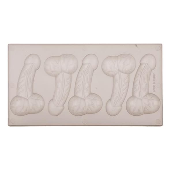 Isform Snopp Figur - Humoristisk form til is og desserter Transparent transparent