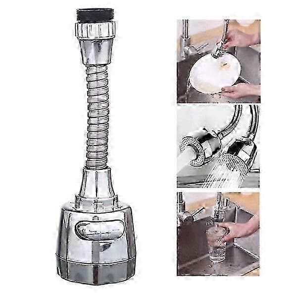 1 pc Nozzle for Faucet with Shower - Kitchen Mixer Adapter ABS silver