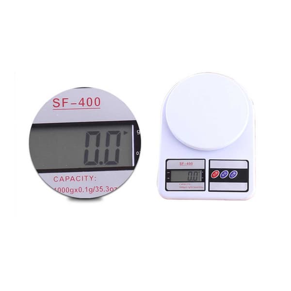 Digital Kitchen Scale Letter Scale Precision Scale 1kg/1g Cooking White white