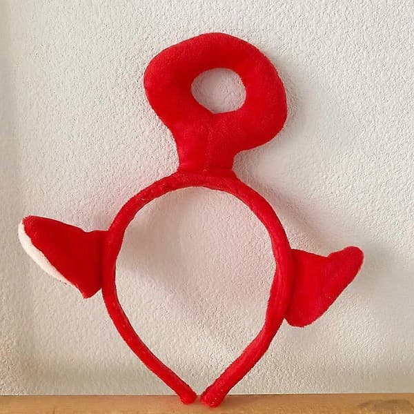 4-pak Teletubbies-hårbånd - Søde 3D-anime-håraccessories, sjove børnekostumer