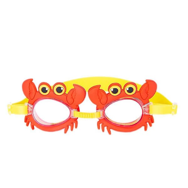 Barn Gutter Jenter Svømmebriller Tegneserie Prinsesse Dyr Spiderman Krabbe Crab