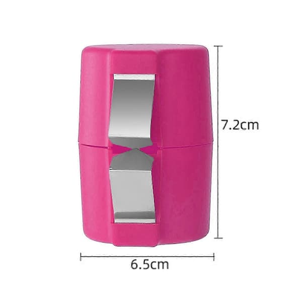 Eggåpner Knekker Separator Verktøy Håndholdt Eggeskallbryter Kutter Eggtoppfjerner Kjøkkenutstyr for Kylling-, And- og Gåseegg Rosa Pink