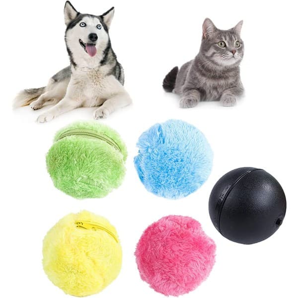 Automatisk rullende magisk ball for hund