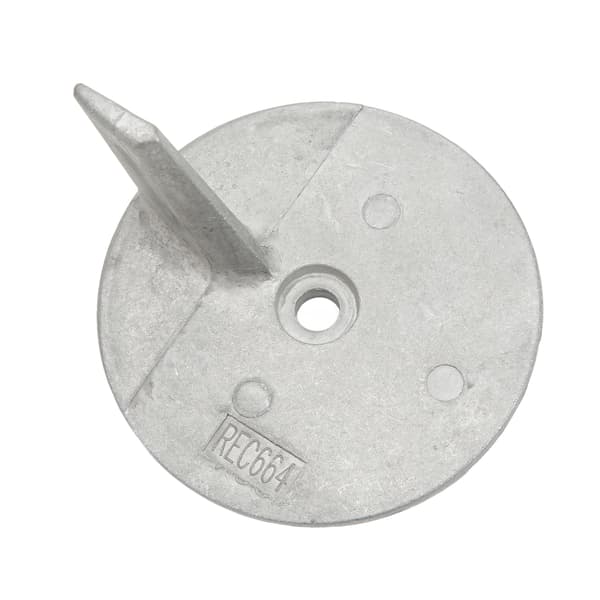 Boat Outboard Trim Tab Anode Block Zinc Alloy 664‑45371‑01‑00 Replacement for 20‑50 HP