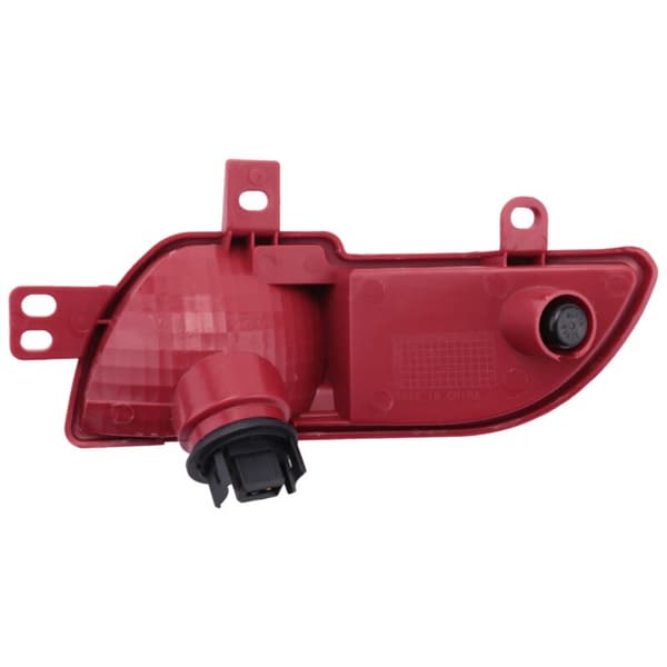 6350HA with bulb left for 206 207 car rear bumper fog light reflector
