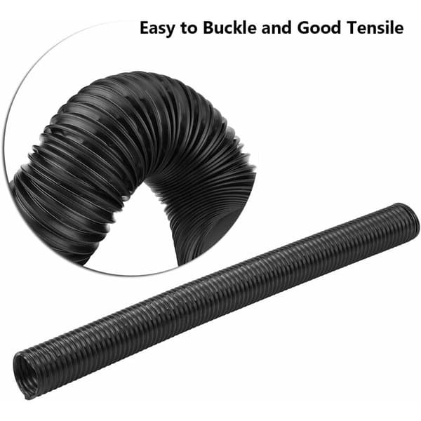 Car Intake Pipe, 63mm 76mm GM Modified Air Intake Expandable Flexible Duct Pipe Silicone Hose (76mm)