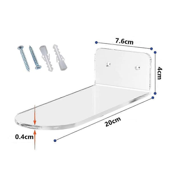 Floating Shoe Rack - 6-Tier Wall-Mounted Shoe Shelf - Sneaker Levitation Display Shoe Rack for Wall