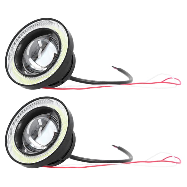 Universal 12V LED-tåkelys - 30W 3,5 tommer, 3200LM, IP65 vanntett, hvitt lys