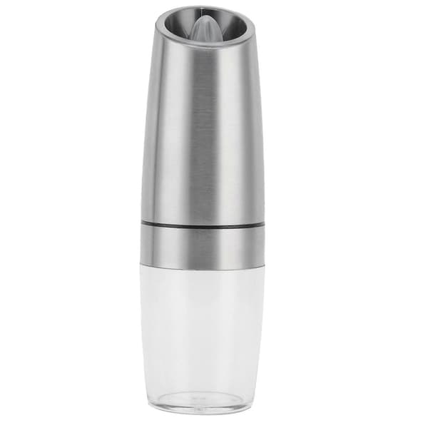 Electric Grinder Stainless Steel Coarse and Fine Adjustable Gravity Induction Battery Powered Pepper Grinder