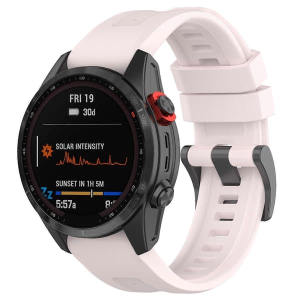 Garmin Fenix 7X -kellon ranneke, monivärinen vaaleanpunainen Multicolor Pink