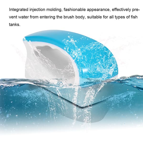 Magnetic Aquarium Brush Glass Scraper Cleaning Tool (80x36x60mm)
