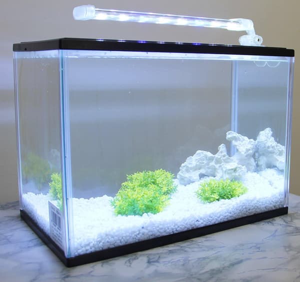 (12cm) Nedsenkbar LED-akvarielampe for planter hvitt og blått lys 3W