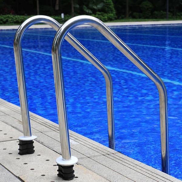 Erstatningssæt til poolstige - Stigebolte og gummikofangere