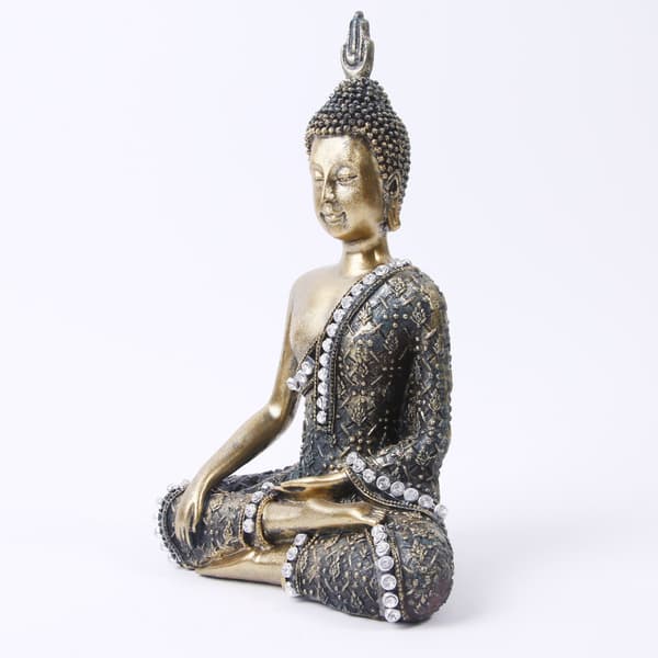 Sakyamuni Buddha-hahmo Buddha-patsas Veistos Kodinsisustus