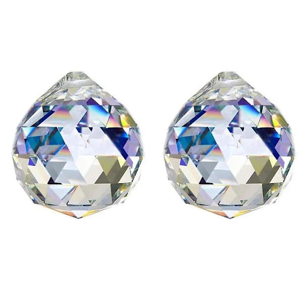 Klar Stor Glasskrystallkule Prisme Dekorativ Kule For Lysekrone Vindu Solfanger Ra,A