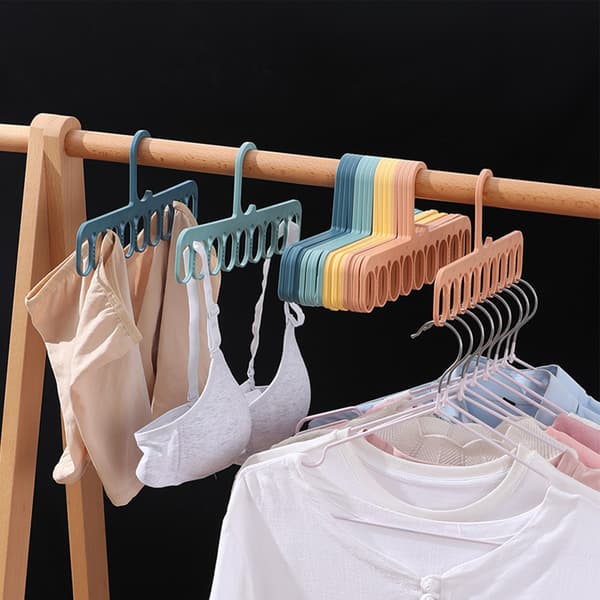 9-Hole Clothes Hanger - Dark Blue