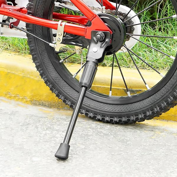 16 tommer - Cykelstøttefod til børnecykel - MTB-støttefod - Enkel cykelstøttefod