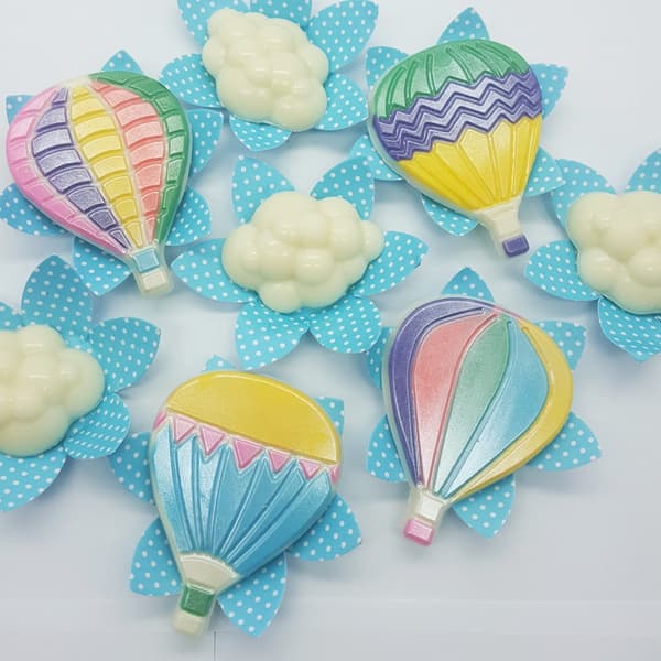 Pralinform Luftballonger Sjokoladeform - BWB 9708 Transparent transparent