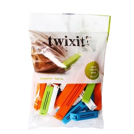 Bag clips 20-pack Twixit multifärg multicolor