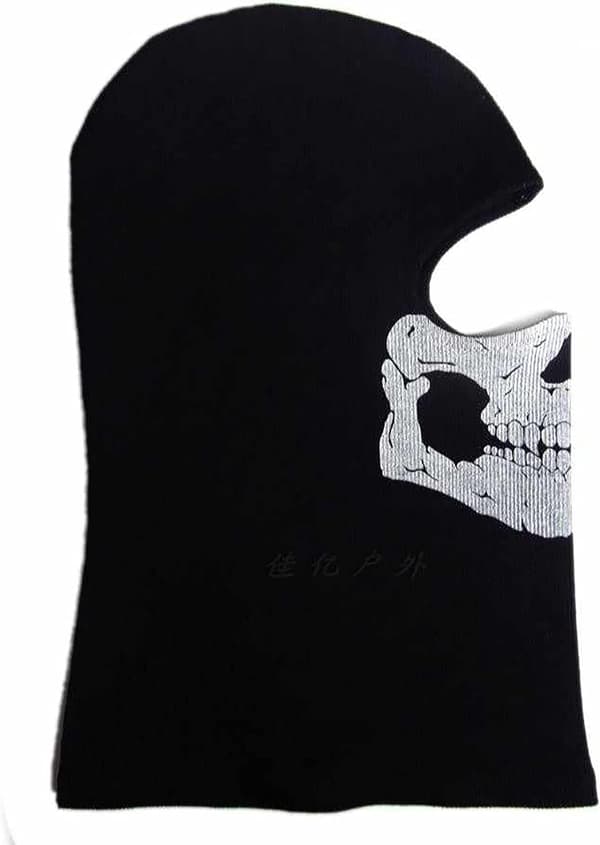 MW2 Ghost Skull Balaclava Mask för skidåkning, cykling och snowboard -FY-