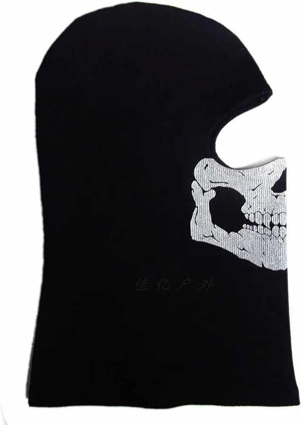 MW2 Ghost Skull Balaclava Maski hiihtoon, pyöräilyyn ja lumilautailuun -FY-