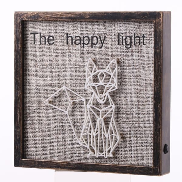 The Happy Light, LED-belyst tavle, Ræv 200