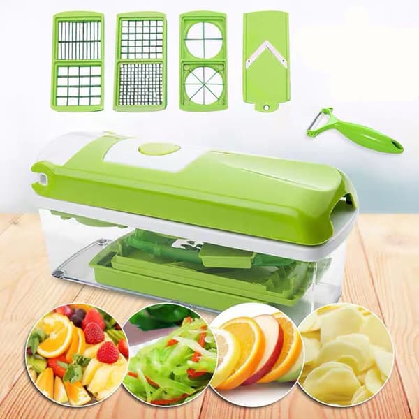 Nicer Dicer Plus Grønnsakskutter - Grønnsaker og Frukt