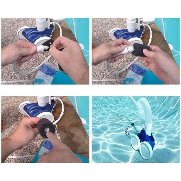 til Polaris Pool Cleaner Dele, 12-pak - Erstatningsslangebørster, Reservedele til Pool Cleaner
