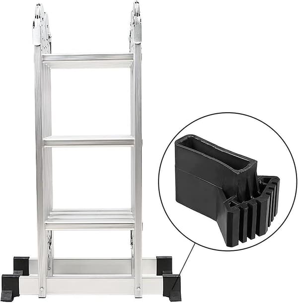 Non-slip Rubber Ladder Mats, Set of 4