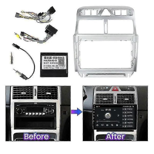 For Peugeot 307 2004 - 2013 Bilradio Dash Panel Ramme Strømkabel Canbus Bilvideokabel Ledninger [db] Kabel Canbus Cable Canbus