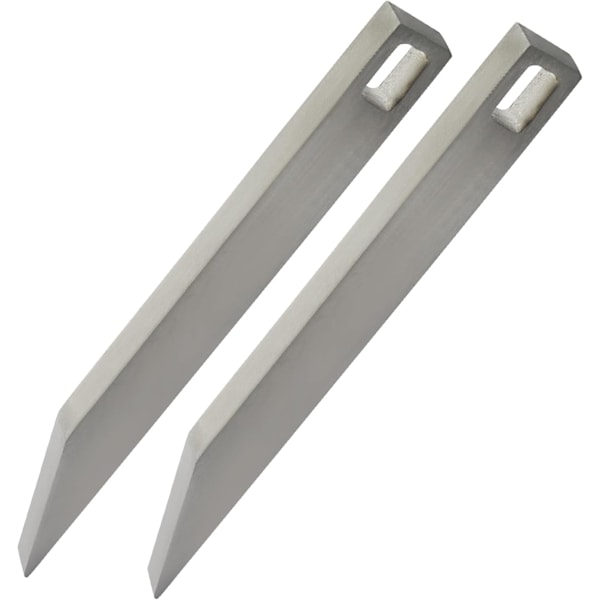 2 stk. brækjern i rustfrit stål Stainless Steel