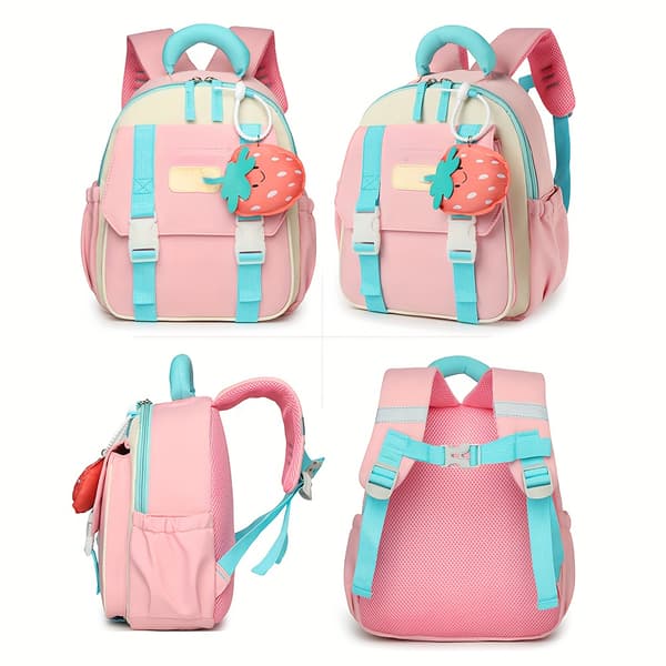 School bag, backpack, preschool backpack (purple)