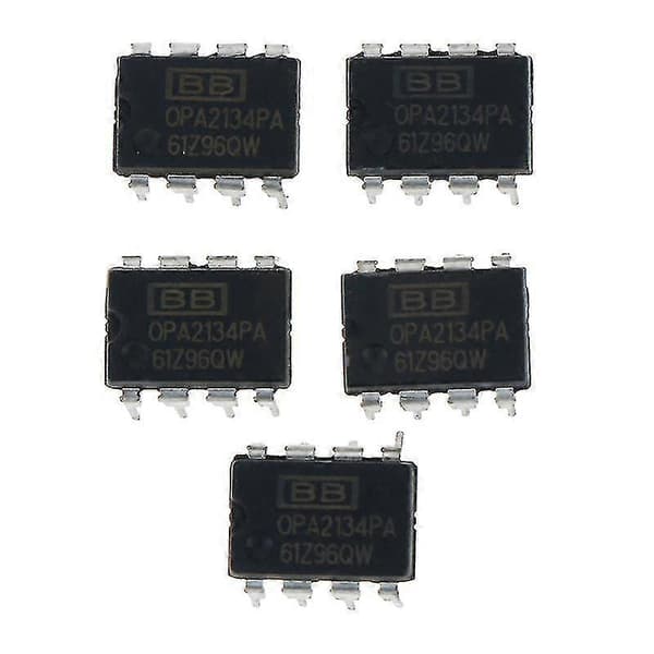 5 st Op Amp IC BB/TI DIP-8 Opa2134pa Opa2134 100% Äkta och Hög Kvalitet db