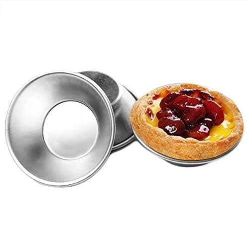 Gjenbrukbar eggetertform Fruktkakeform Liten form Nonstick Bakeverktøy Baking Kake Egg Bredt bruksområde
