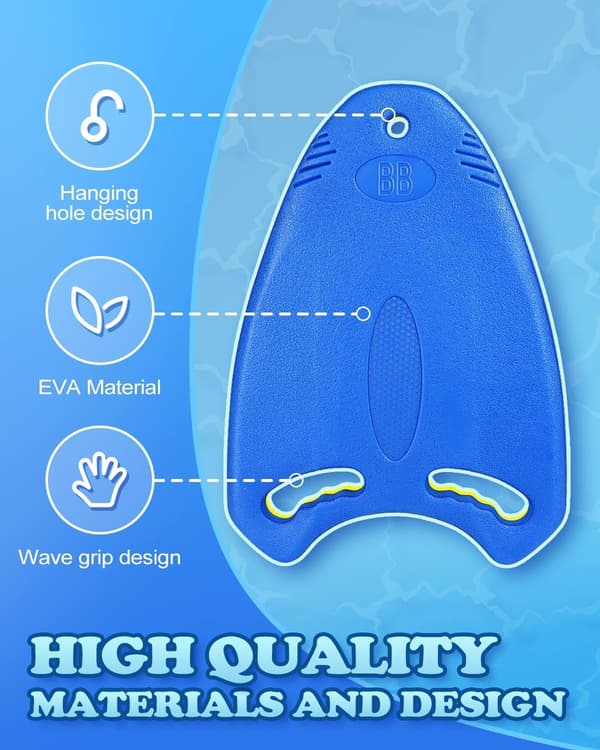 Swimming Float, equipped with a kickboard handle for increased safety and buoyancy during swimming training Ideal