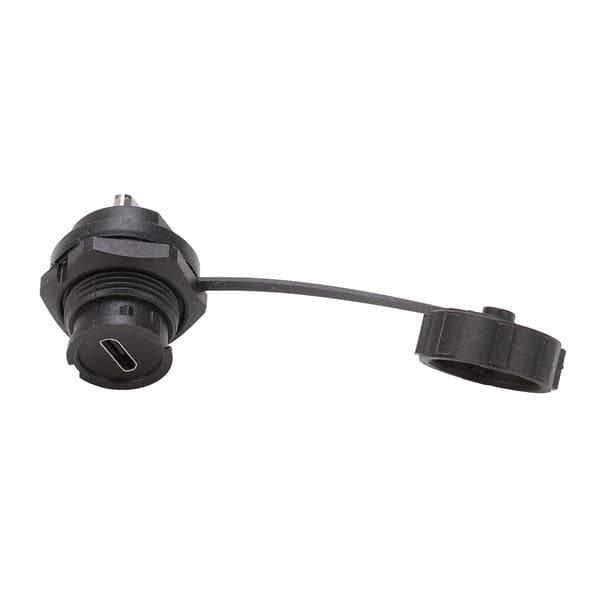 Vandtæt USB-stik IP68 MICRO USB hun-bundkort bagudgang E10MCBFFF