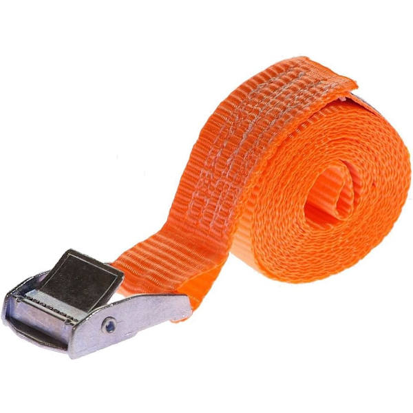 Høj synlighed spænde, 1 m længde Orange Silver
