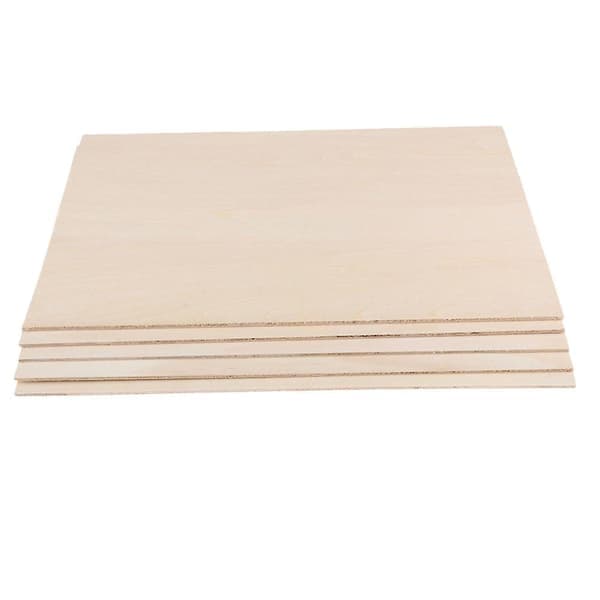 10 stk DIY modell Balsatreplate Treplate Håndverksmodell 50x100x1.5mm