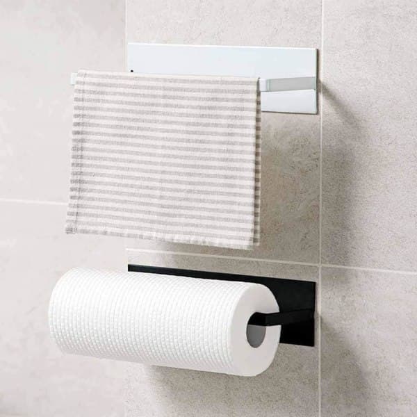 Keittiöpaperiteline ilman porausta, paperipyyheteline seinä