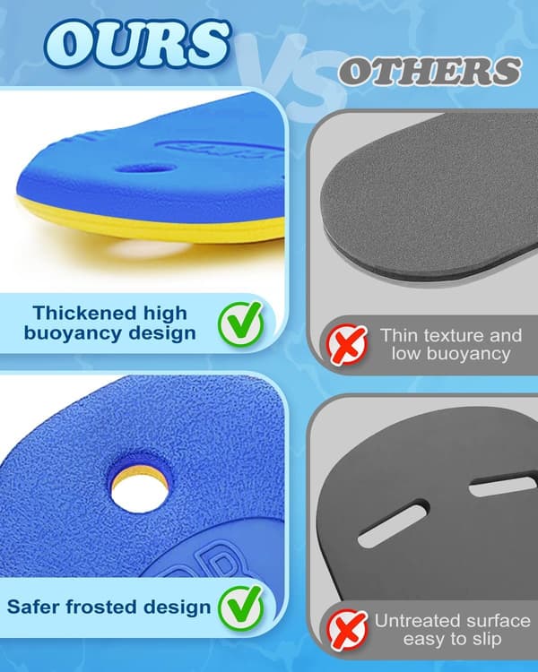 Swimming Float, equipped with a kickboard handle for increased safety and buoyancy during swimming training Ideal