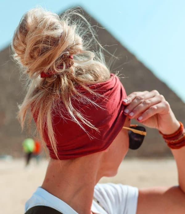Boho Hårbånd til Kvinder, Brede Hårbånd til Kvinder Yoga Blomst